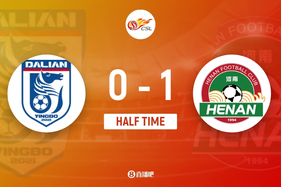 王上源抽射死角破门 河南半场一球领先大连英博